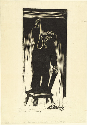 Käthe Kollwitz. The Last Thing (Das Letzte). (1924)