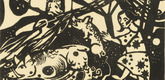 Heinrich Campendonk. Pigs in Front of the Sty (Schweine vor dem Stall). (1917)