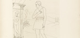 Othon Coubine (or Otakar Kubin). Untitled (plate, folio 15) from Ten Sonnets. 1924