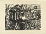 Ernst Barlach. God Belly (Gott Bauch) from The Transformations of God (Die Wandlungen Gottes). (1922, executed 1920-21)