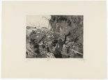 Otto Dix. Abandoned Position near Vis-en-Artois (Verlassene Stellung bei Vis-en-Artois)  from The War (Der Krieg). (1924)