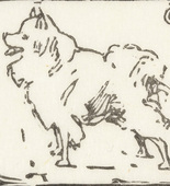 Emil Orlik. Spitz from Small Woodcuts (Kleine Holzschnitte). 1920 (prints executed 1896-1899)