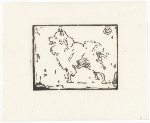 Emil Orlik. Spitz from Small Woodcuts (Kleine Holzschnitte). 1920 (prints executed 1896-1899)