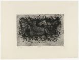 Otto Dix. Found While Digging a Trench (Auberive) [Gefunden beim Grabendurchstich (Auberive)] from The War (Der Krieg). (1924)