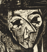 Ernst Ludwig Kirchner. Portrait of Marie-Luise Binswanger (Portrait Frau Marie-Luise Binswanger). 1917
