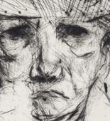 Max Beckmann. Weeping Woman (Weinende Frau). (1914, published 1918)