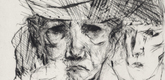 Max Beckmann. Weeping Woman (Weinende Frau). (1914, published 1918)