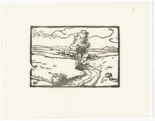 Emil Orlik. Landscape I (Landschaft I) from Small Woodcuts (Kleine Holzschnitte). 1920 (prints executed 1896-1899)