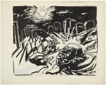 Ludwig Meidner. O Moon Above So Clear! 1912