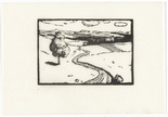 Emil Orlik. Landscape II (Landschaft II) from Small Woodcuts (Kleine Holzschnitte). 1920 (prints executed 1896-1899)