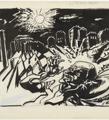 Ludwig Meidner. O Moon Above So Clear! 1912