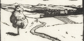 Emil Orlik. Landscape II (Landschaft II) from Small Woodcuts (Kleine Holzschnitte). 1920 (prints executed 1896-1899)