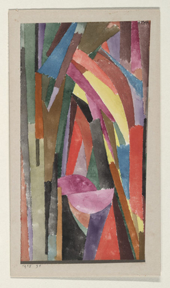 Paul Klee. Laughing Gothic (Lachende Gotik). 1915