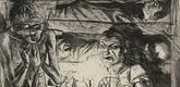 Otto Dix. Foxhole (Unterstand) from The War (Der Krieg). (1924)