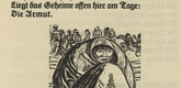 Ernst Barlach. Russian Beggar Woman (Russische Bettlerin) (in-text plate, page 23) from Der Kopf (The Head). 1919