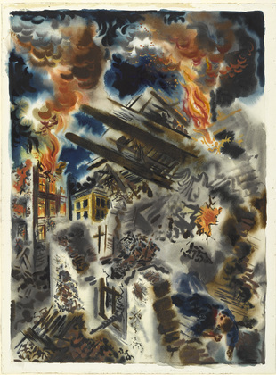 George Grosz. Punishment (Strafe). (1934)