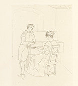 Othon Coubine (or Otakar Kubin). Untitled (plate, folio 20) from Ten Sonnets. 1924