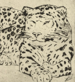 Max Kaus. Leopards (Leoparden). (c. 1926)