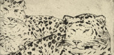Max Kaus. Leopards (Leoparden). (c. 1926)