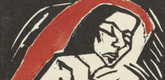 Erich Heckel. Woman (Frau) from the third Ganymed-Portfolio (dritten Ganymed-Mappe). 1913 (published 1924)