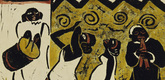 Max Pechstein. Somali Dance (Somalitanz). 1910