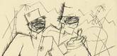 George Grosz. The Christmas Brothers. 1917