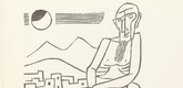 Gerhard Marcks. The Prophet Jonah (Der Prophet Jona) from Jonah (Jona). (1950)