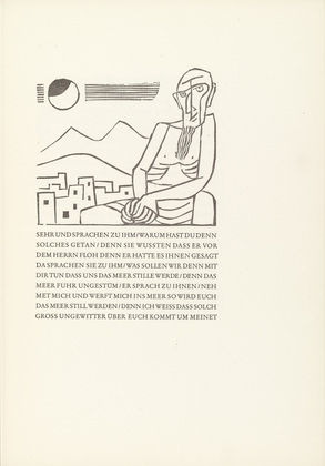 Gerhard Marcks. The Prophet Jonah (Der Prophet Jona) from Jonah (Jona). (1950)