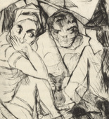 Max Beckmann. Die Fürstin (The Duchess). 1918