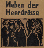 Ernst Ludwig Kirchner. Neben der Heerstrasse (Off the Main Road). 1923