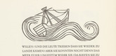 Gerhard Marcks. The Big Fish (Der große Fisch) from Jonah (Jona). (1950)