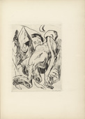 Max Beckmann. Plate (facing page 28) from Die Fürstin (The Duchess). 1918
