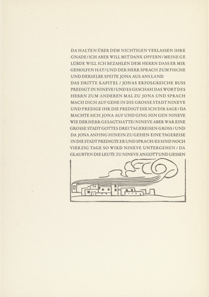 Gerhard Marcks. The City Nineveh (Die Stadt Ninive) from Jonah (Jona). (1950)