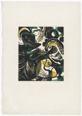 Franz Marc. Genesis II (Schöpfungsgeschichte II) from The First Portfolio (Die erste Mappe). (1914, posthumously printed and published 1921)