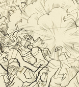 George Grosz. Air Attack (Fliegerbombe). 1915