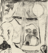 Max Beckmann. Plate (facing page 54) from Die Fürstin (The Duchess). 1918