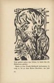 Ernst Ludwig Kirchner. Briggel: Briggel (Der Briggel: Briggel) (in-text plate, page 62) from Neben der Heerstrasse (Off the Main Road). 1923