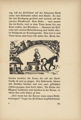 Ernst Ludwig Kirchner. Downfall: The Horse Cart (Niedergang: Pferdefuhrwerk) (in-text plate, page 83) from Neben der Heerstrasse (Off the Main Road). 1923