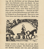 Ernst Ludwig Kirchner. Downfall: The Horse Cart (Niedergang: Pferdefuhrwerk) (in-text plate, page 83) from Neben der Heerstrasse (Off the Main Road). 1923