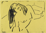 Ernst Ludwig Kirchner. Hannah Dancing (Hannah tanzend). (1910)