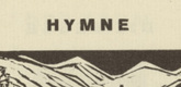 Ernst Ludwig Kirchner. Hymn (Hymne) (headpiece, page 62) from Umbra Vitae (Shadow of Life). 1924