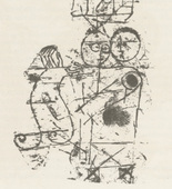 Paul Klee. Acrobats (Akrobaten) (plate, page 10) from the periodical Münchner Blätter für Dichtung und Graphik, vol. 1, no. 1 (January 1919). 1919