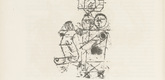 Paul Klee. Acrobats (Akrobaten) (plate, page 10) from the periodical Münchner Blätter für Dichtung und Graphik, vol. 1, no. 1 (January 1919). 1919