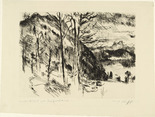 Lovis Corinth. Walchensee. (1923)
