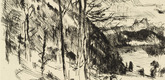 Lovis Corinth. Walchensee. (1923)