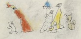 Lyonel Feininger. a. Untitled b. Untitled. 1952