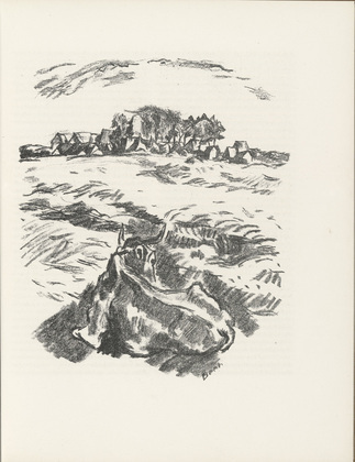 René Beeh. Untitled (plate, page 23) from the periodical Münchner Blätter für Dichtung und Graphik, vol. 1, no. 2 (February 1919). 1919