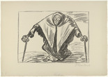Ernst Barlach. Sorrow (Frau Sorge). (1924)
