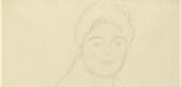 Gustav Klimt. Seated Woman (Sitzend nach rechts, Halbbild). (c. 1915)