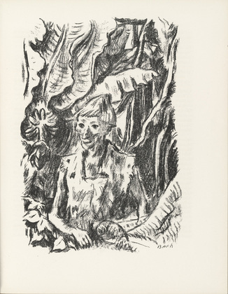 René Beeh. Robinson (Robinson) (plate, page 59) from the periodical Münchner Blätter für Dichtung und Graphik, vol. 1, no. 4 (April 1919). 1919